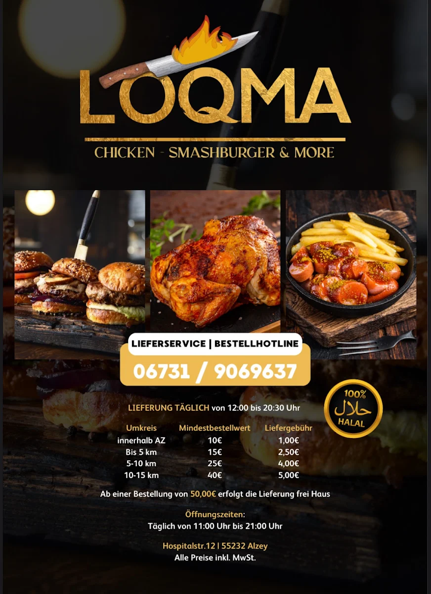 Speisekarte, LOQMA