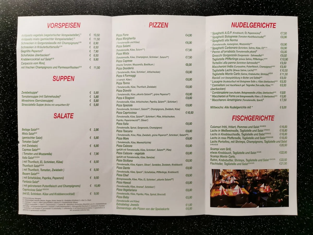 Speisekarte photo 1