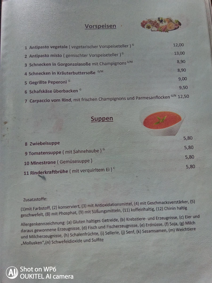 Speisekarte photo 2