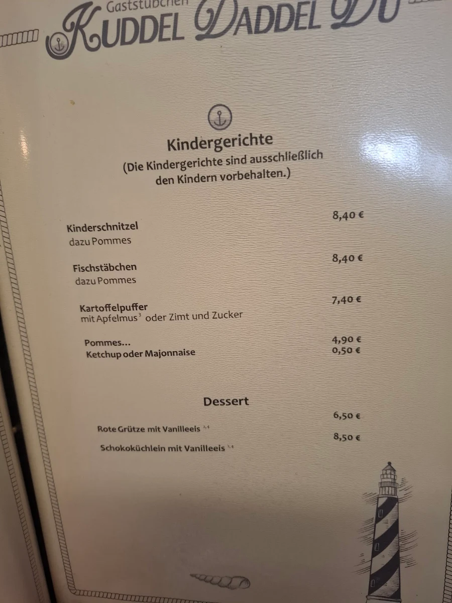 Speisekarte photo 5