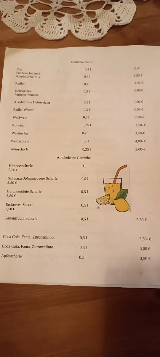 Speisekarte photo 3