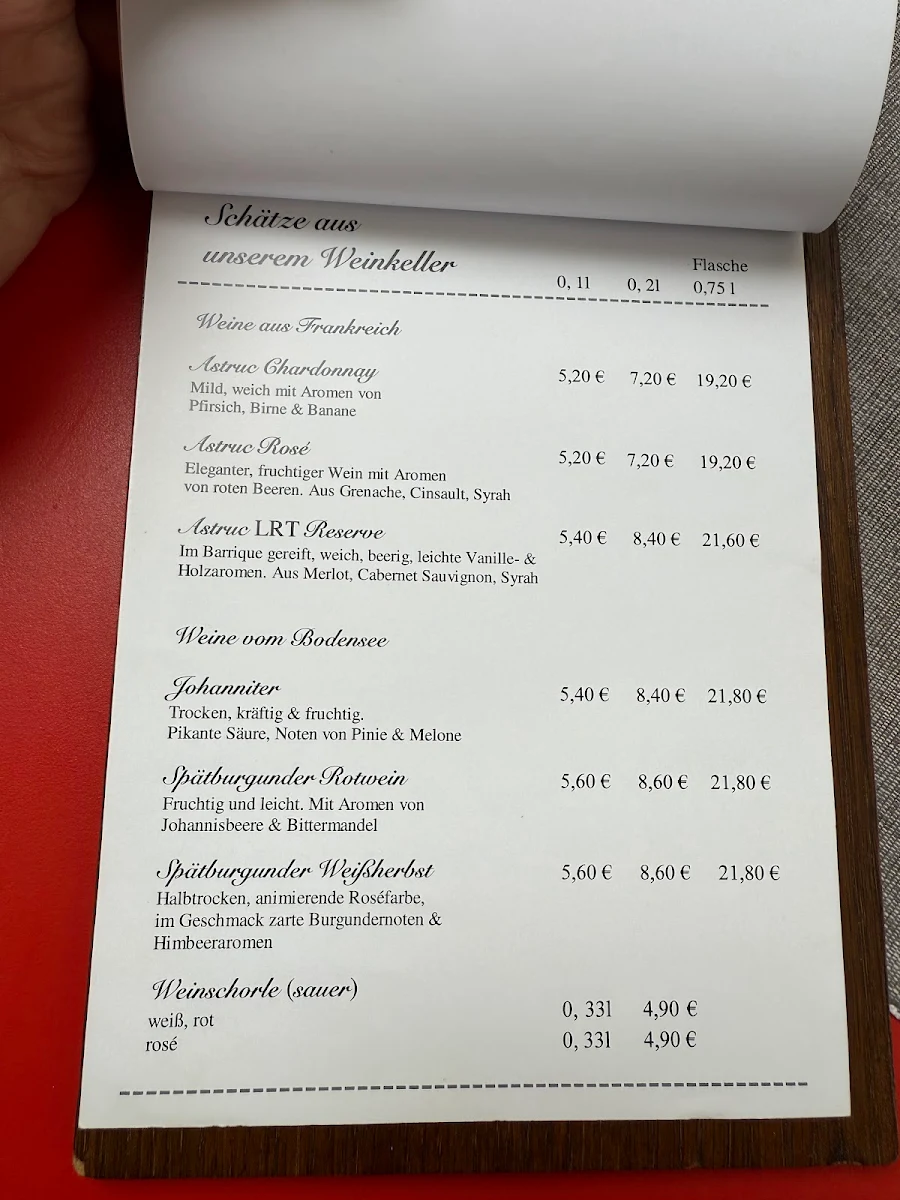 Speisekarte photo 1