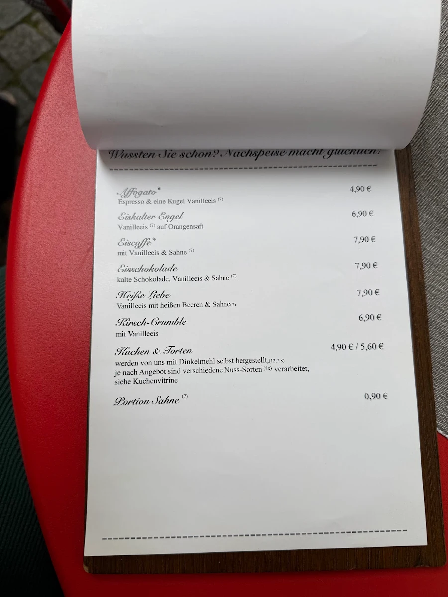 Speisekarte photo 2