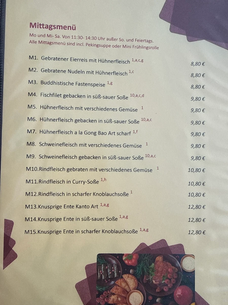 Speisekarte photo 1