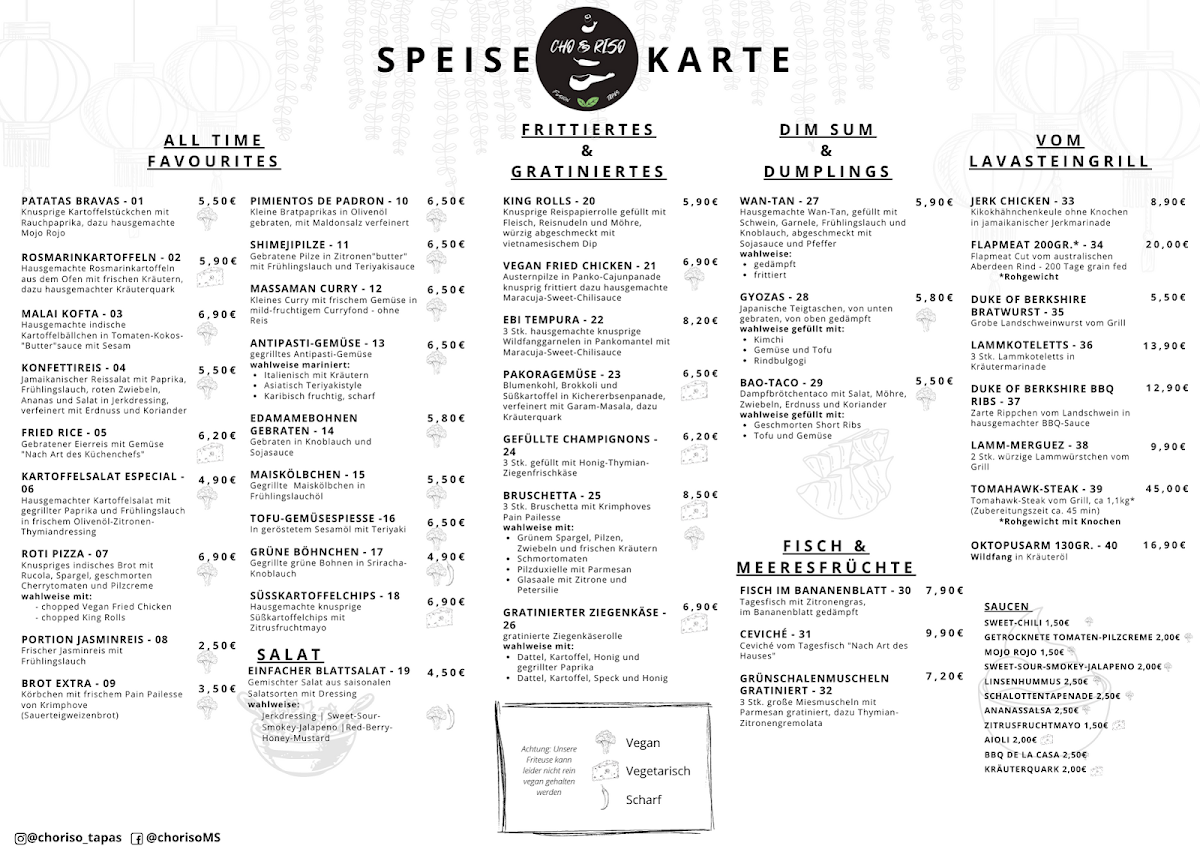 Speisekarte photo 2