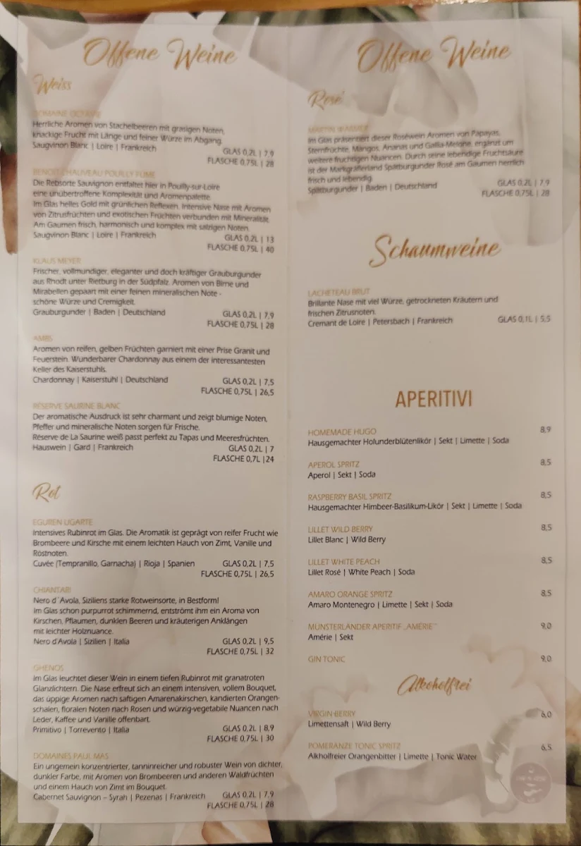 Speisekarte photo 5