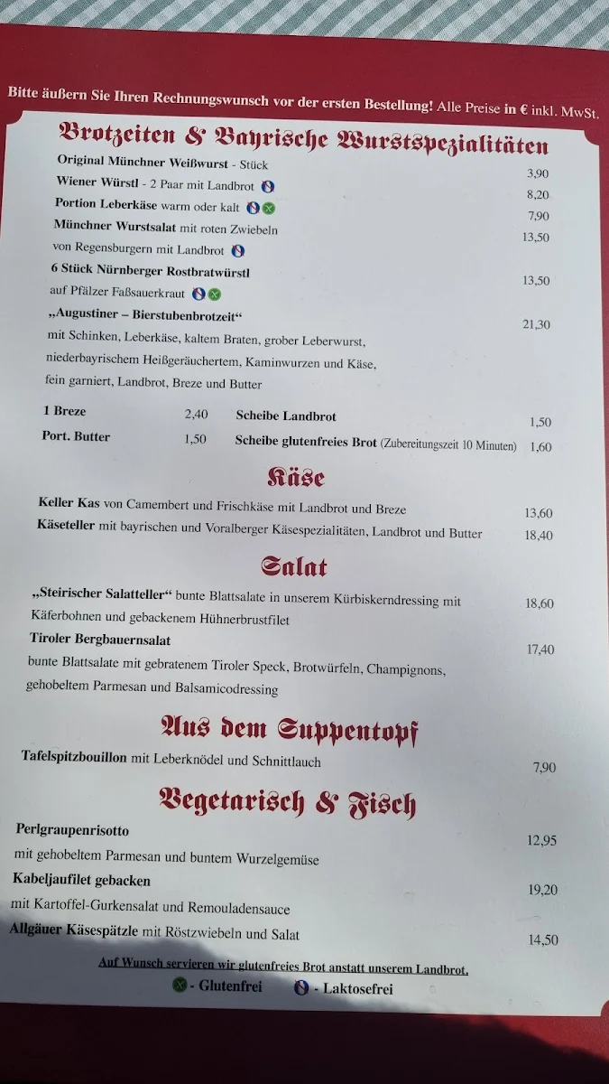 Speisekarte photo 1