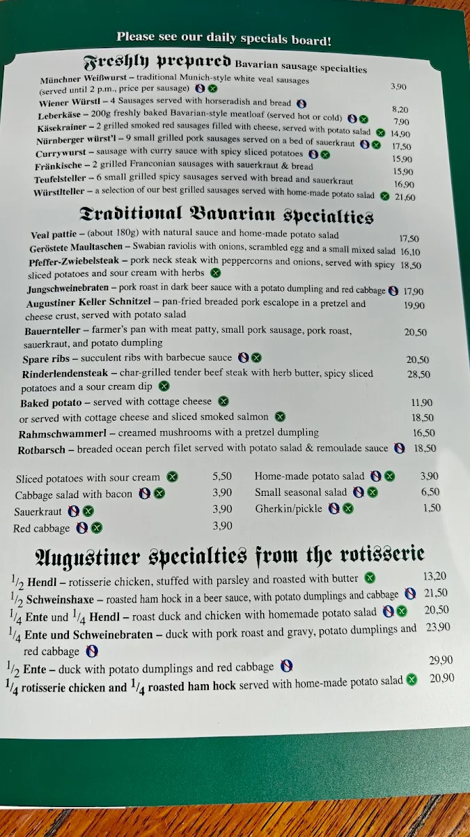 Speisekarte photo 2