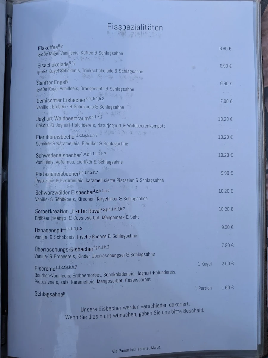 Speisekarte photo 3