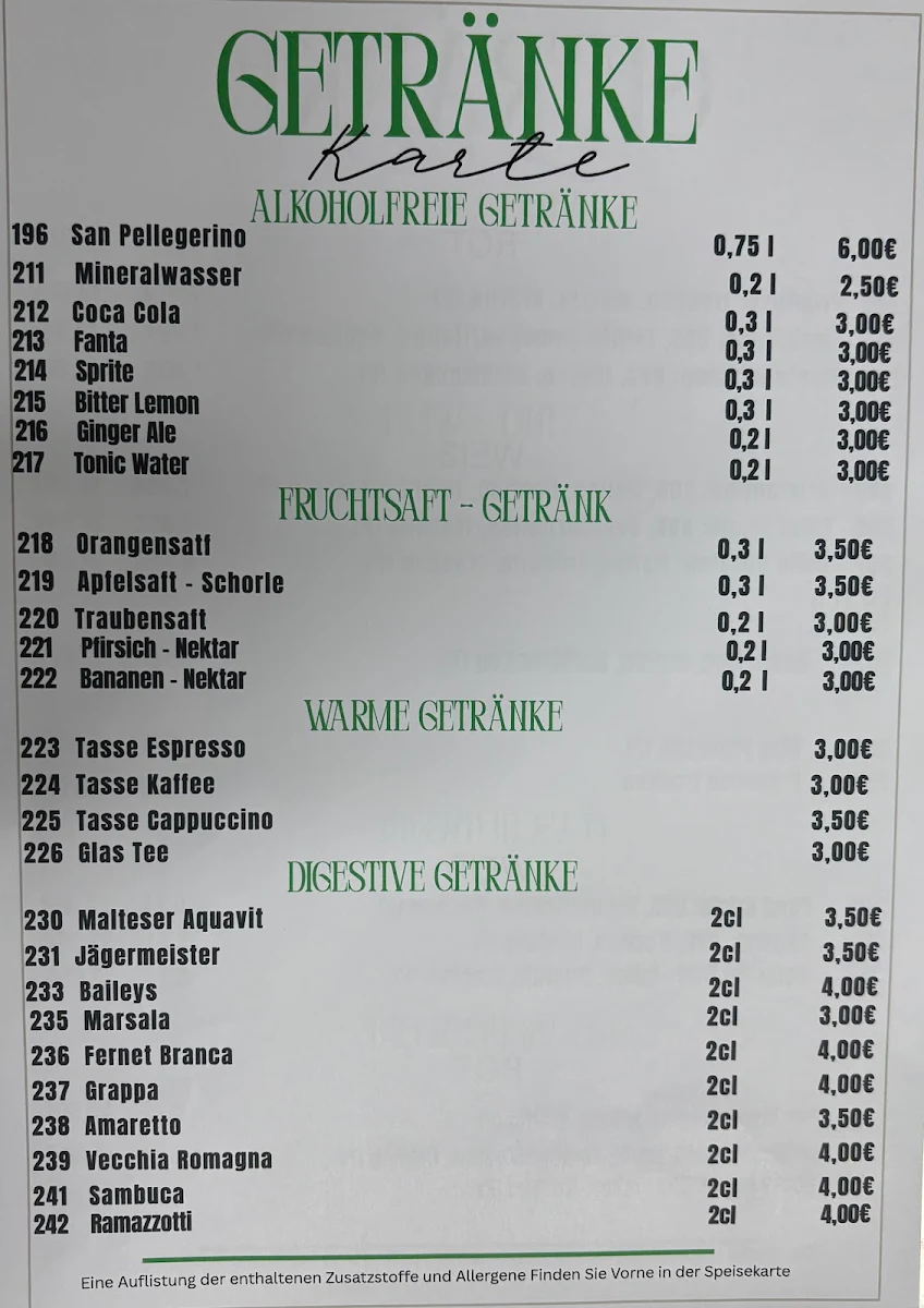 Speisekarte photo 3