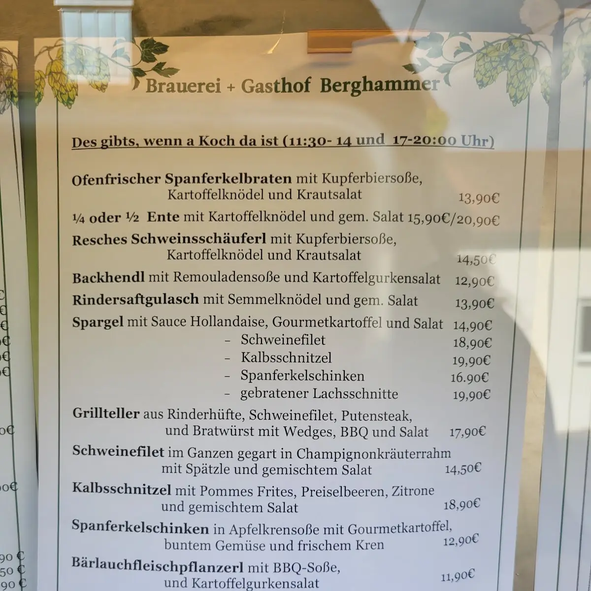 Speisekarte photo 10