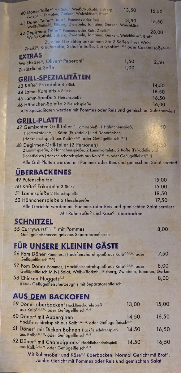 Speisekarte photo 6