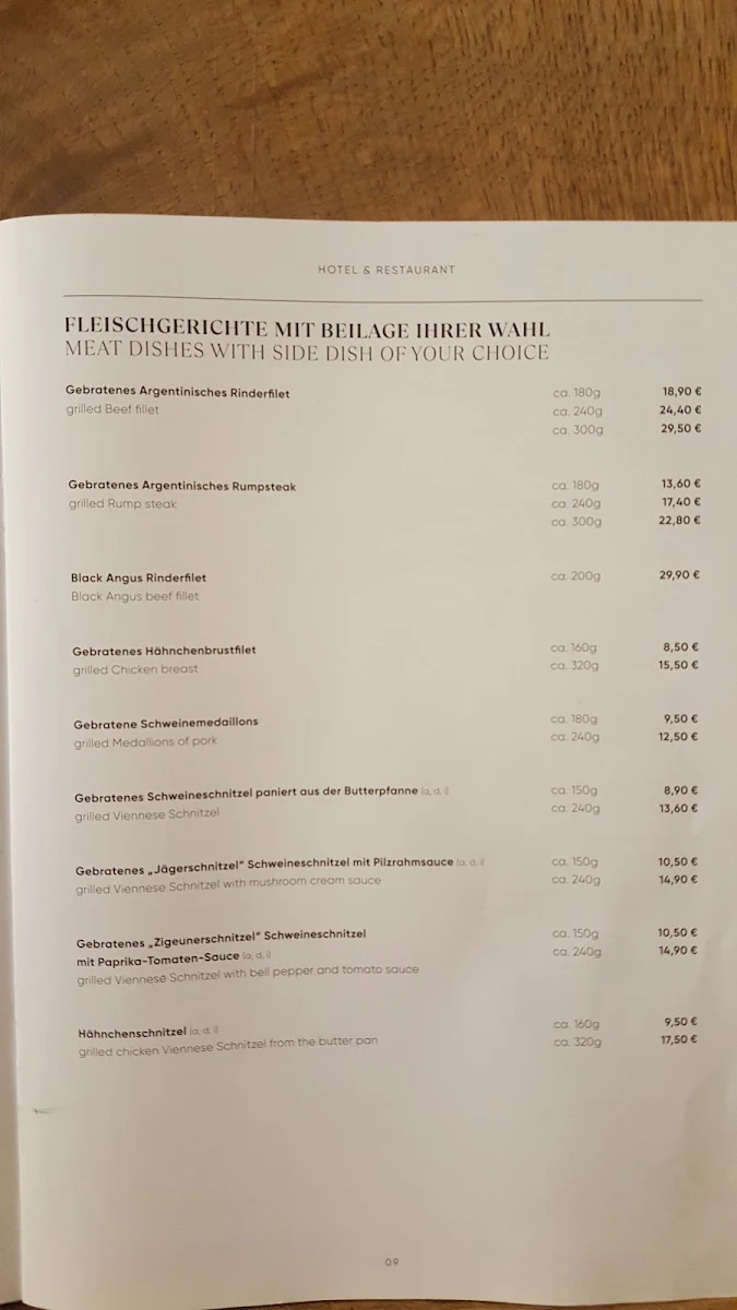Speisekarte photo 6