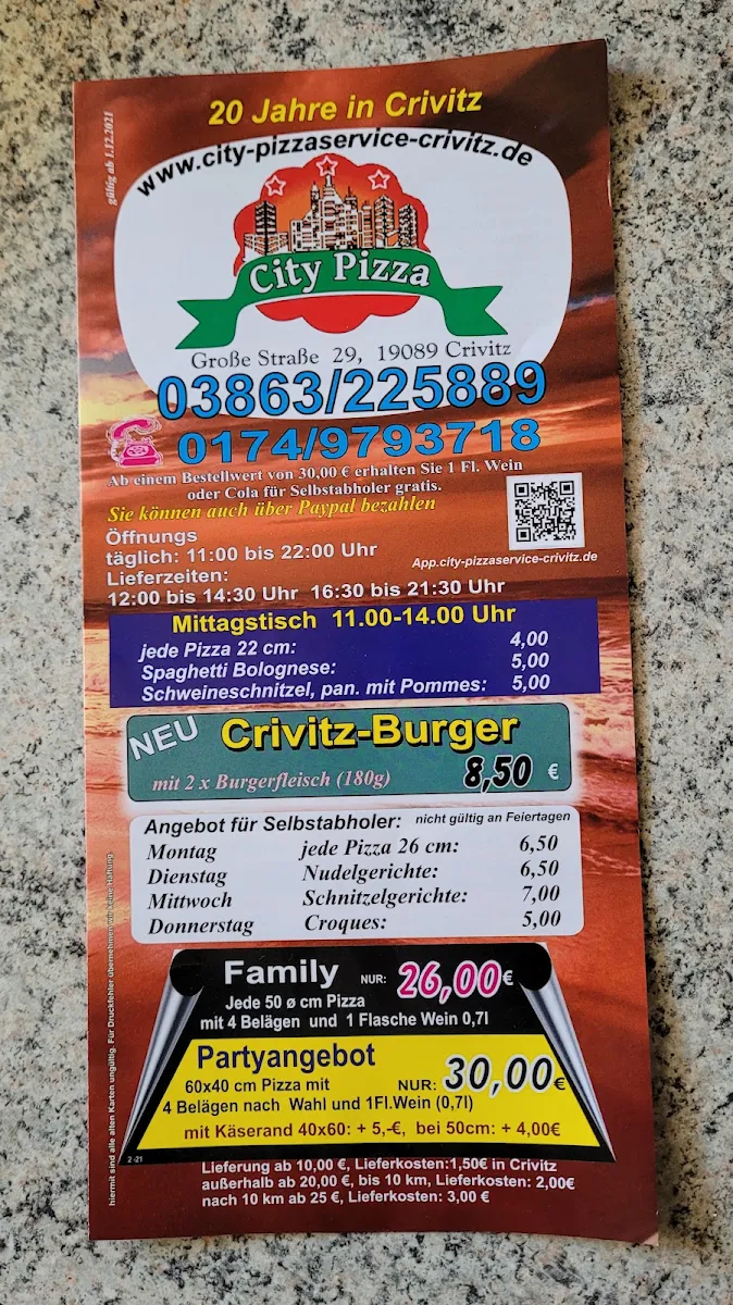 Speisekarte photo 1