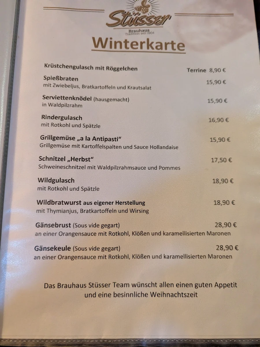 Speisekarte photo 6