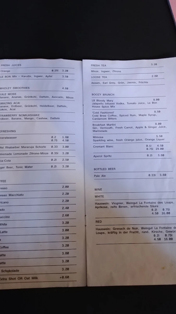 Speisekarte photo 6