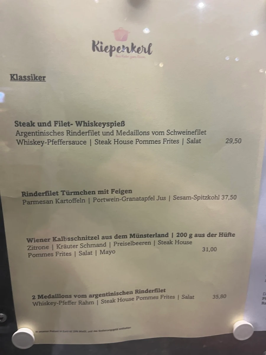 Speisekarte photo 2