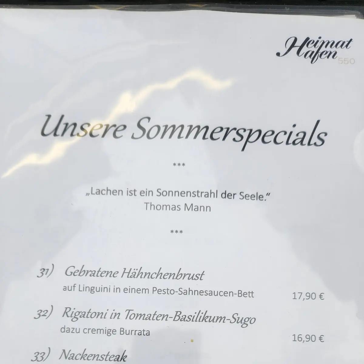 Speisekarte photo 2