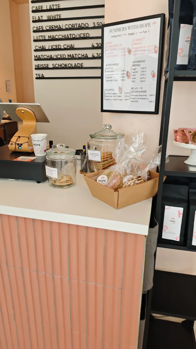 Speisekarte, Hope Café | Konditorei