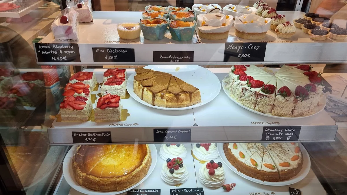 Speisekarte, Hope Café | Konditorei