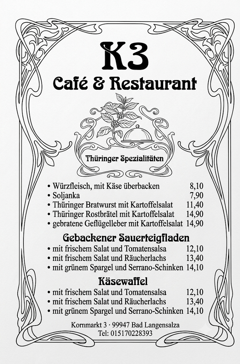 Speisekarte photo 1