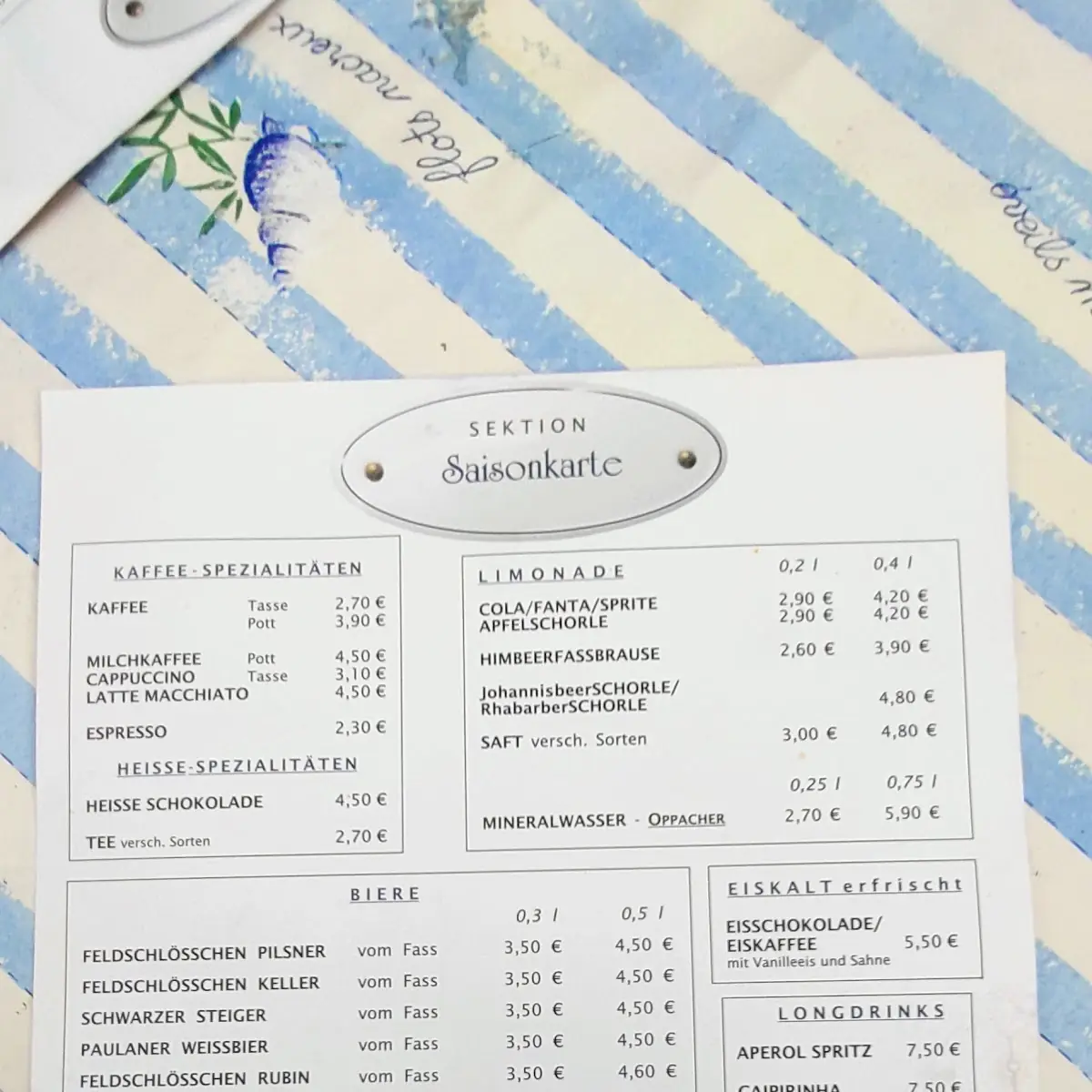 Speisekarte photo 6