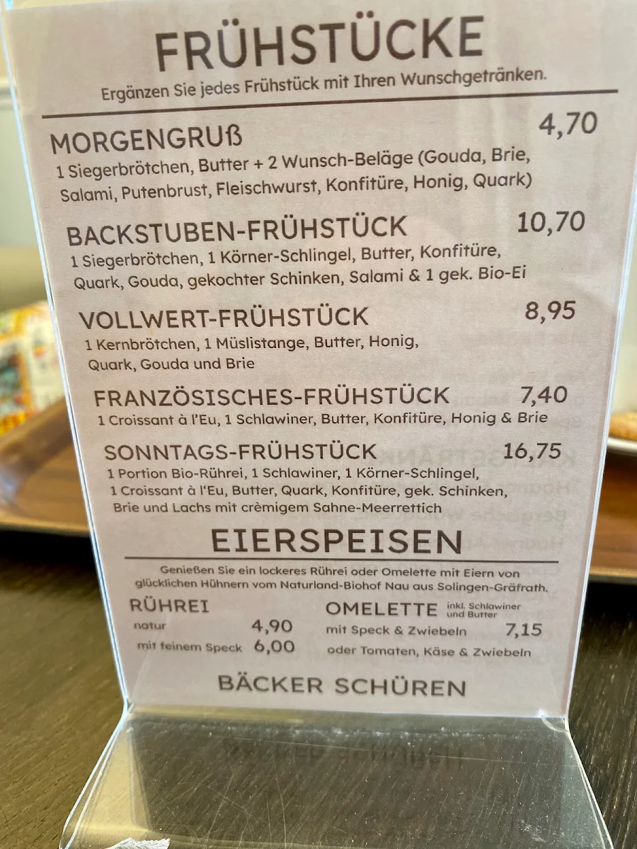 Speisekarte photo 1