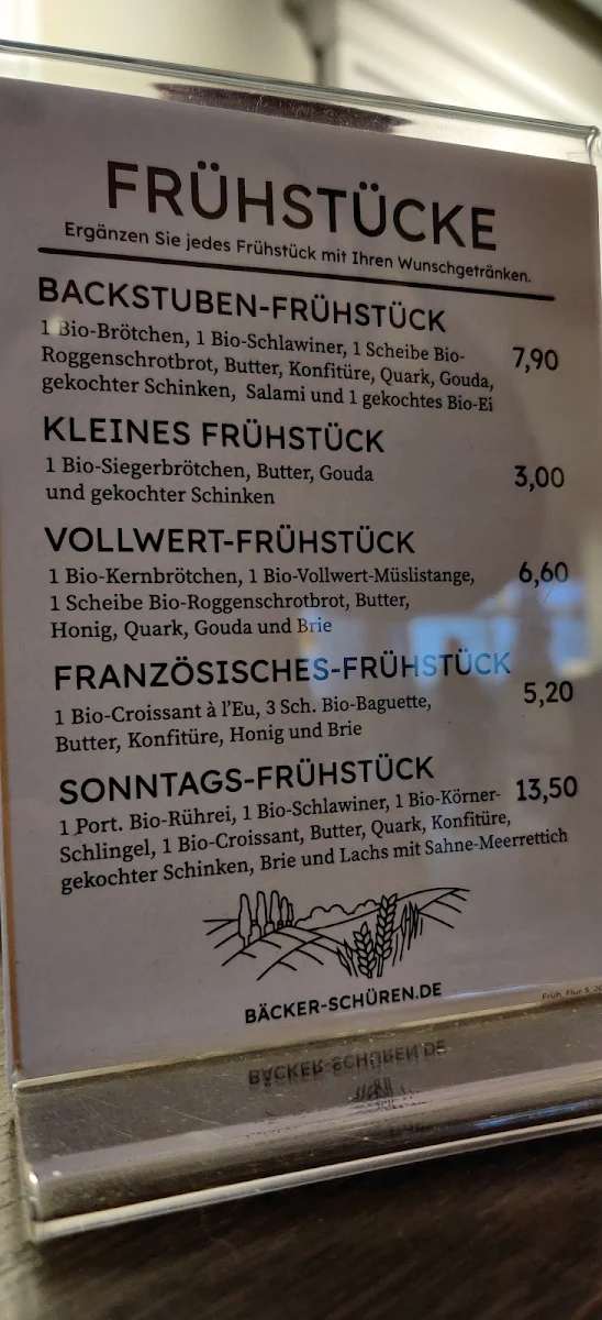 Speisekarte photo 2