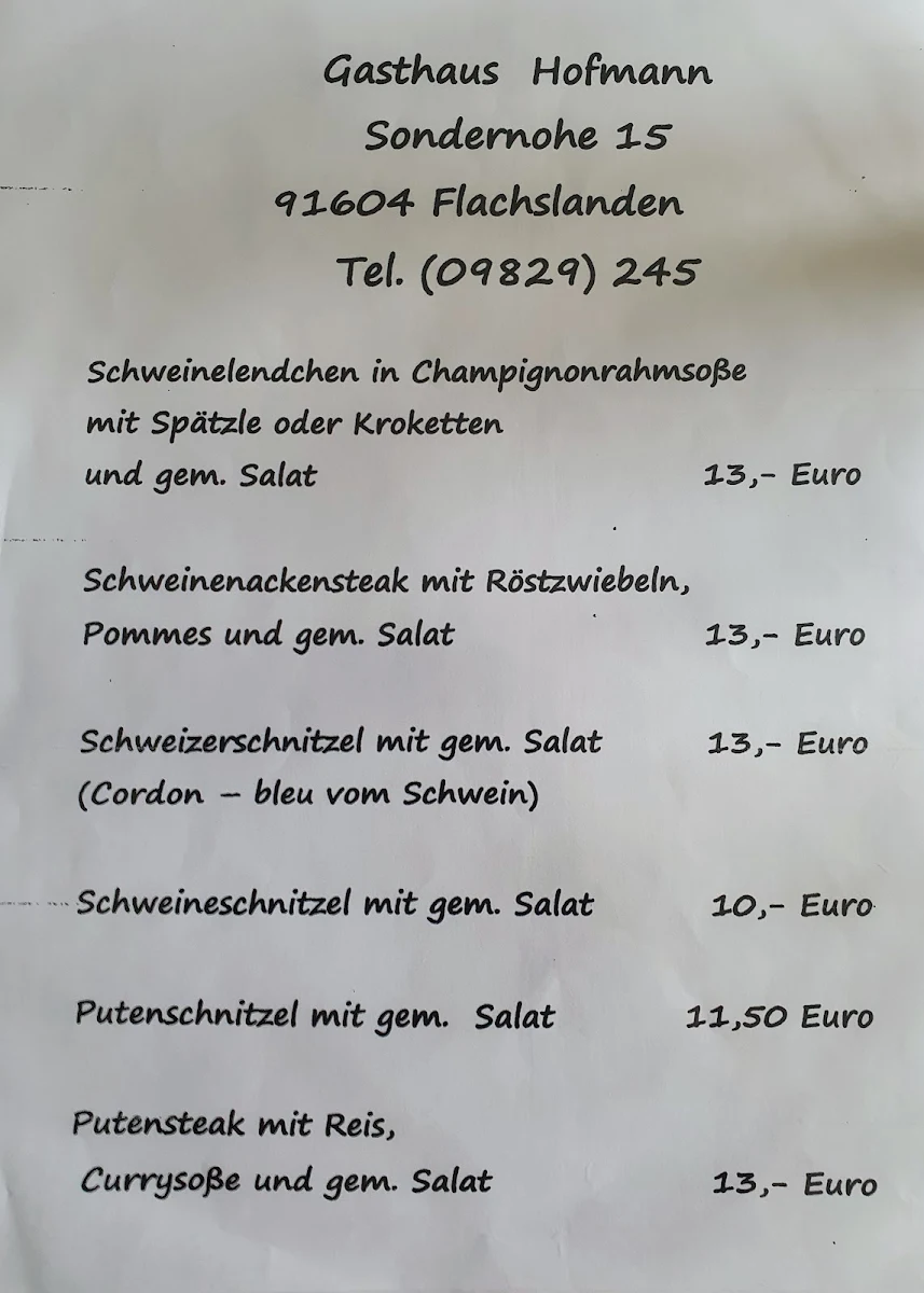 Speisekarte photo 7