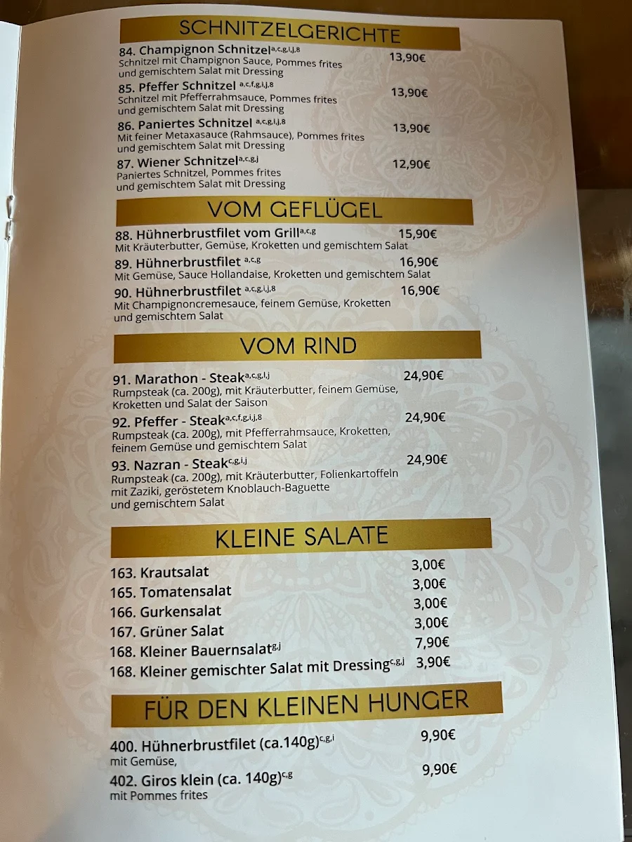 Speisekarte photo 1