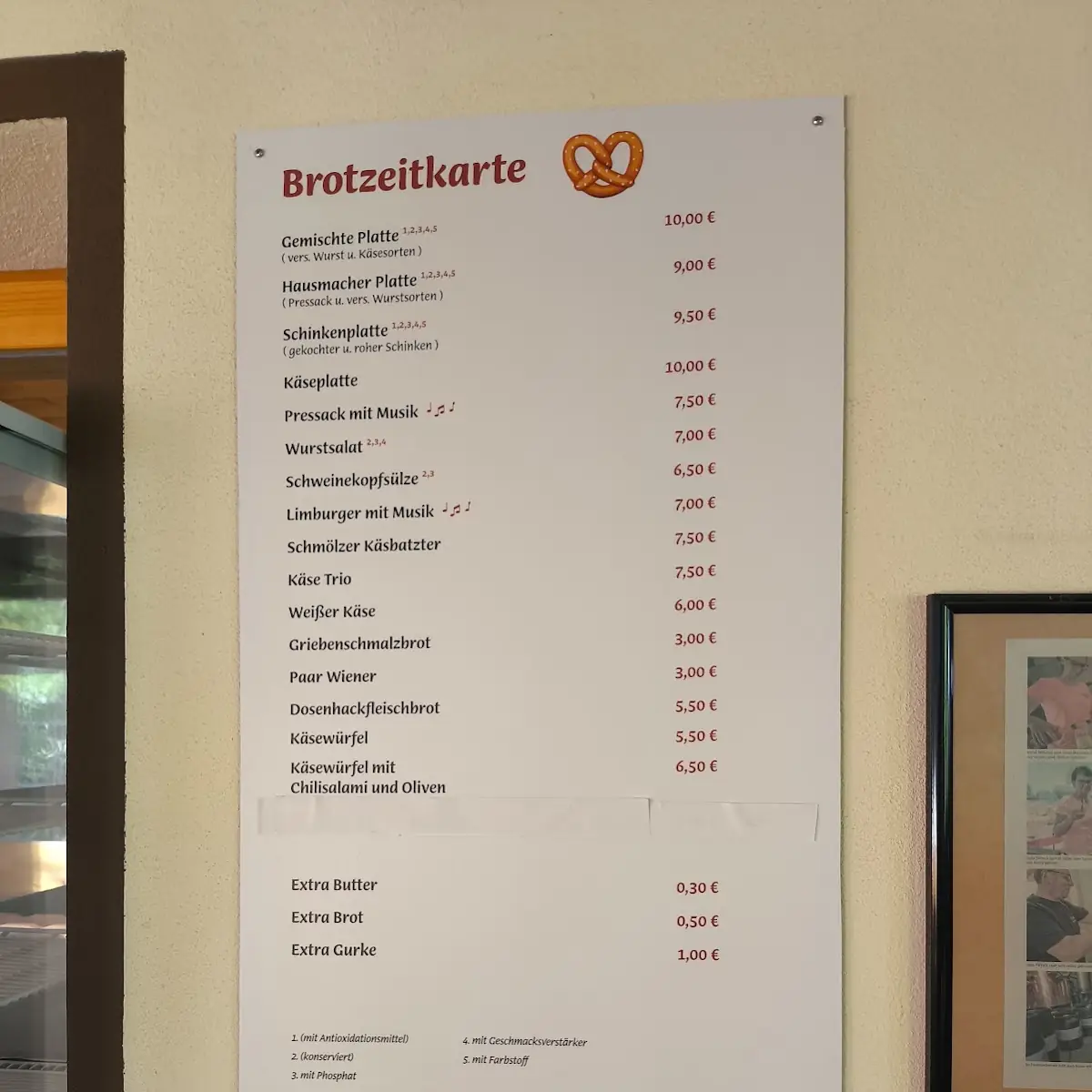 Speisekarte photo 1