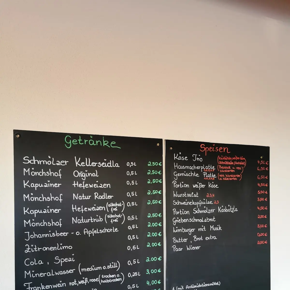 Speisekarte photo 5