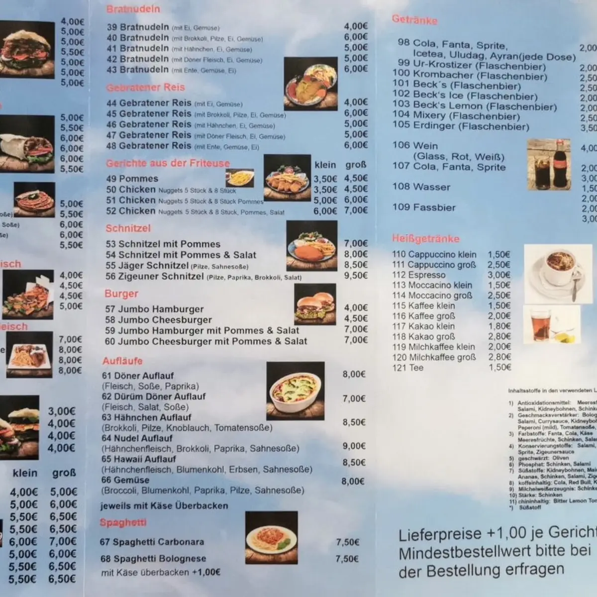 Speisekarte photo 2