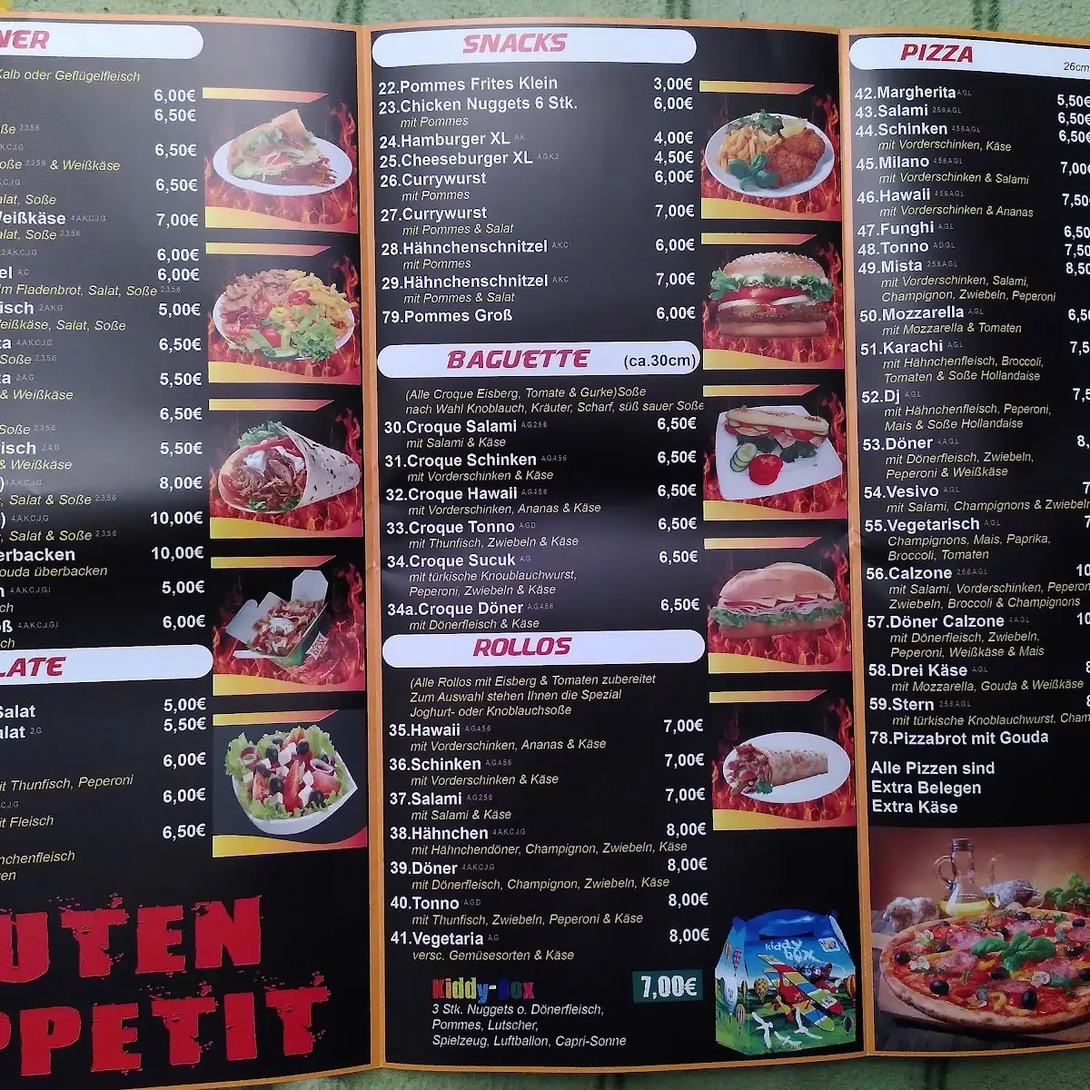 Speisekarte photo 2