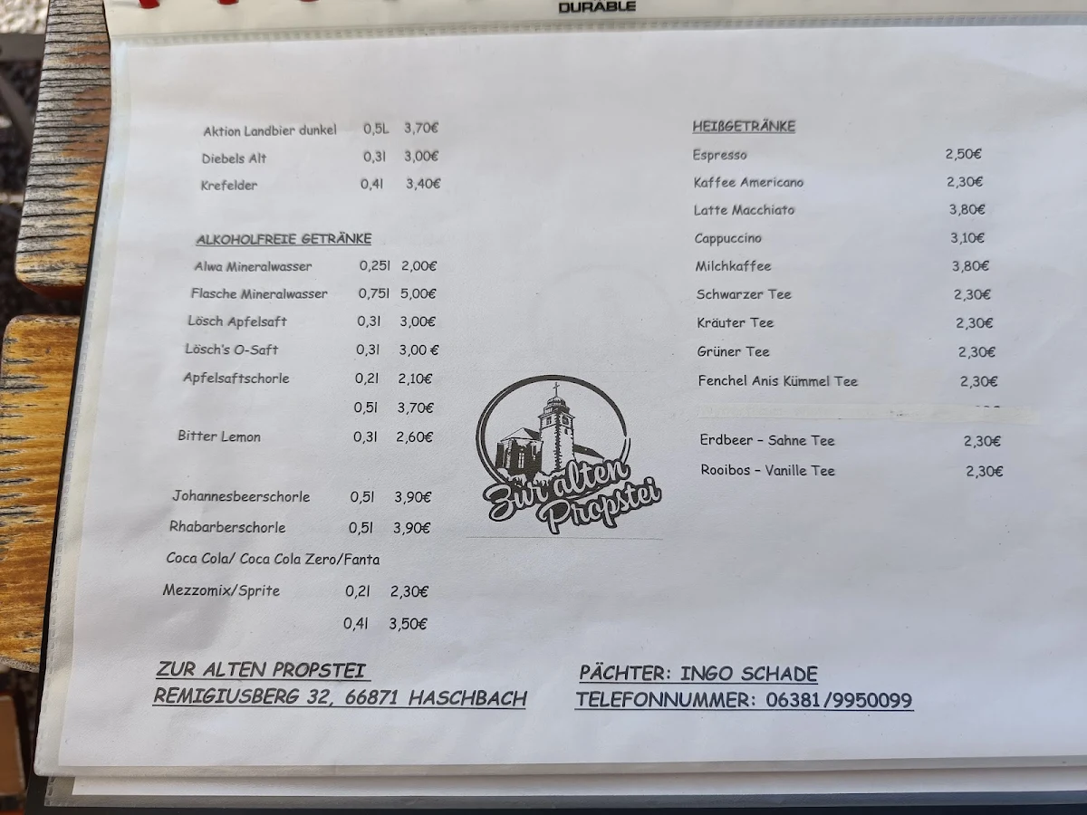 Speisekarte photo 2