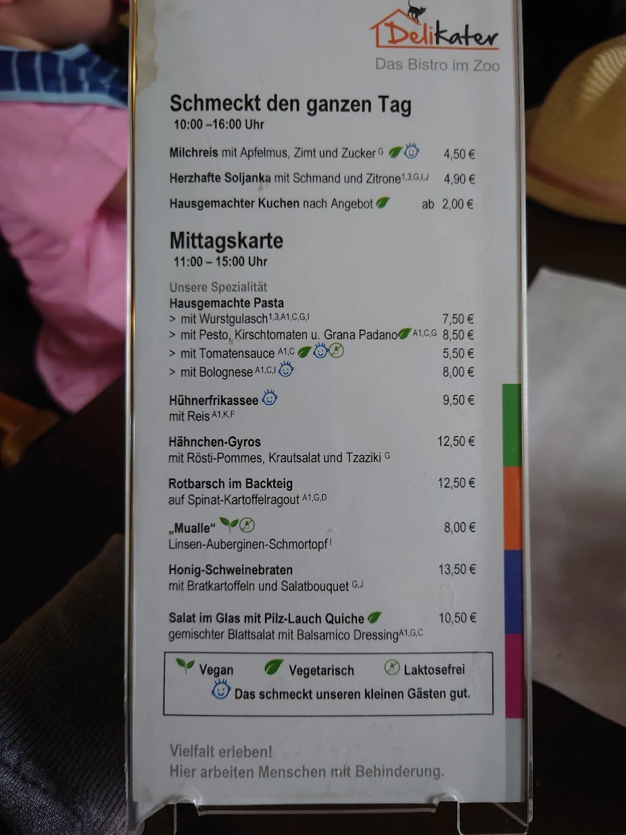 Speisekarte photo 1