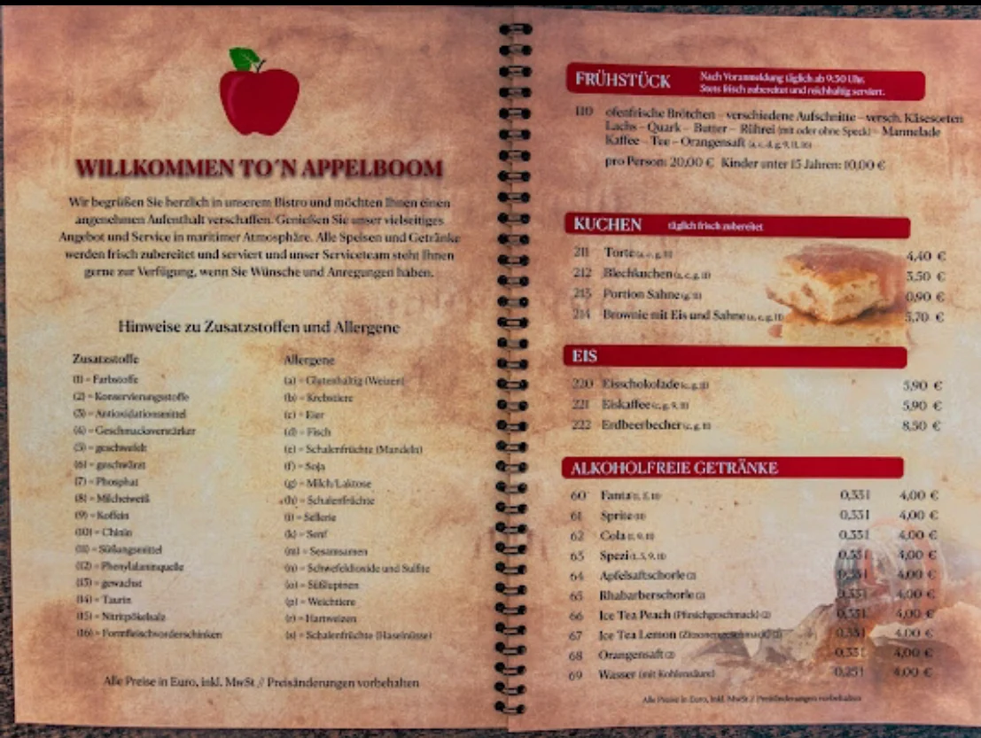Speisekarte photo 6