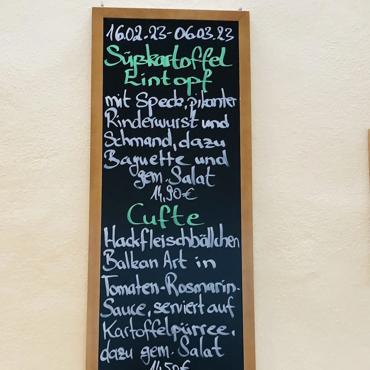 Speisekarte photo 3