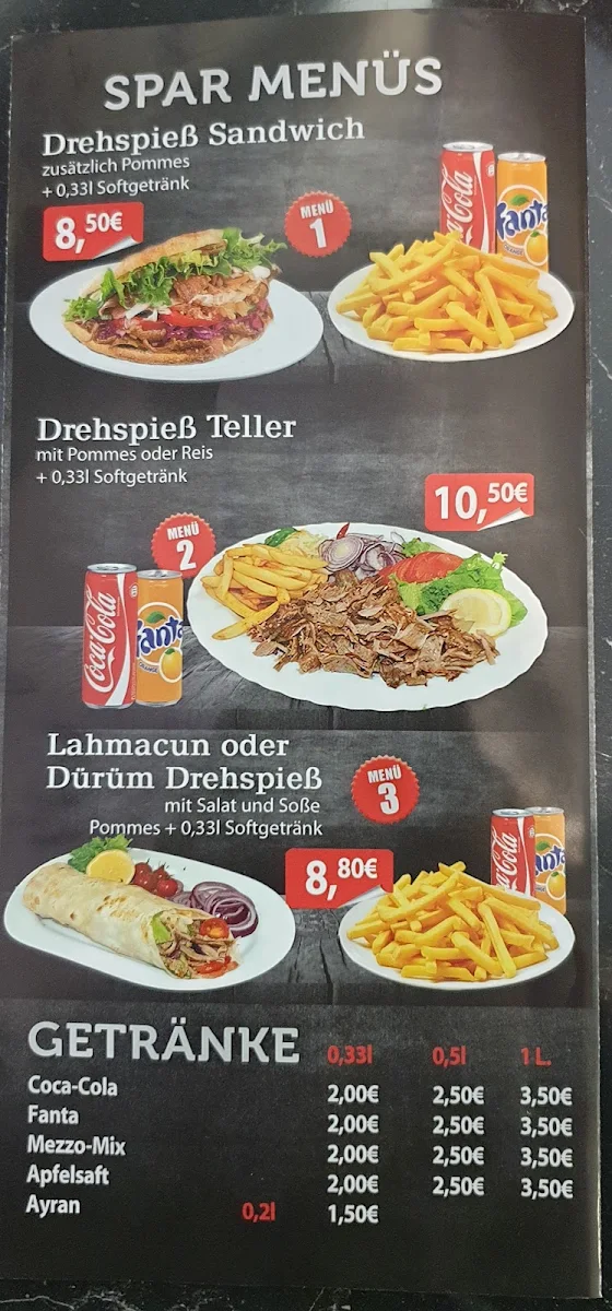 Speisekarte photo 2