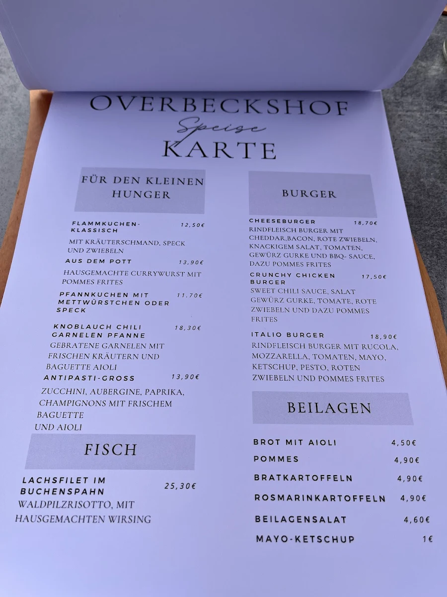 Speisekarte photo 2