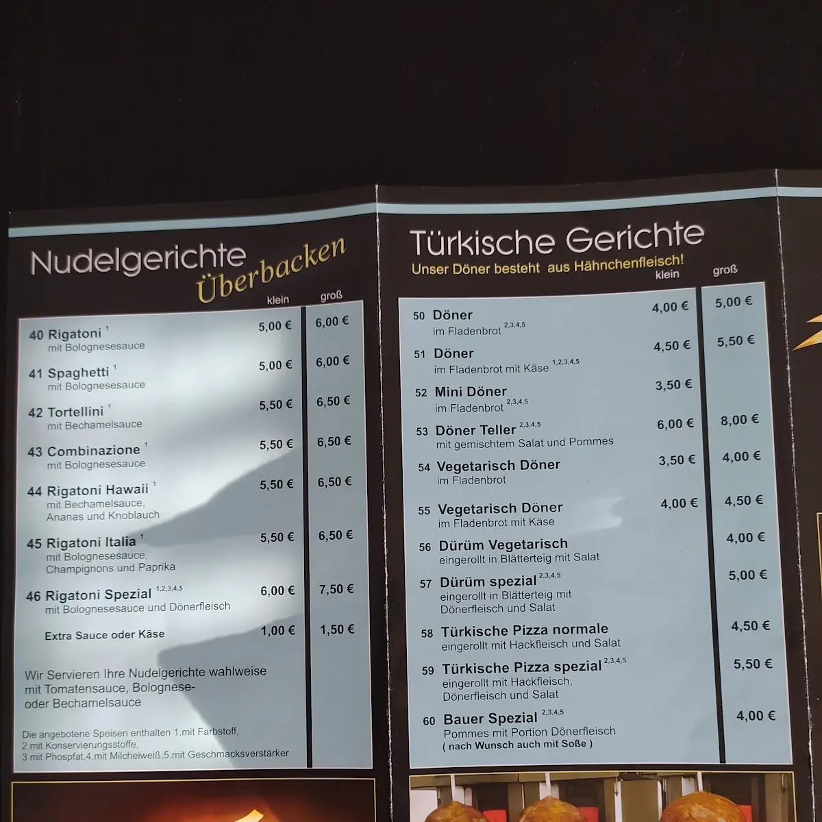 Speisekarte photo 5