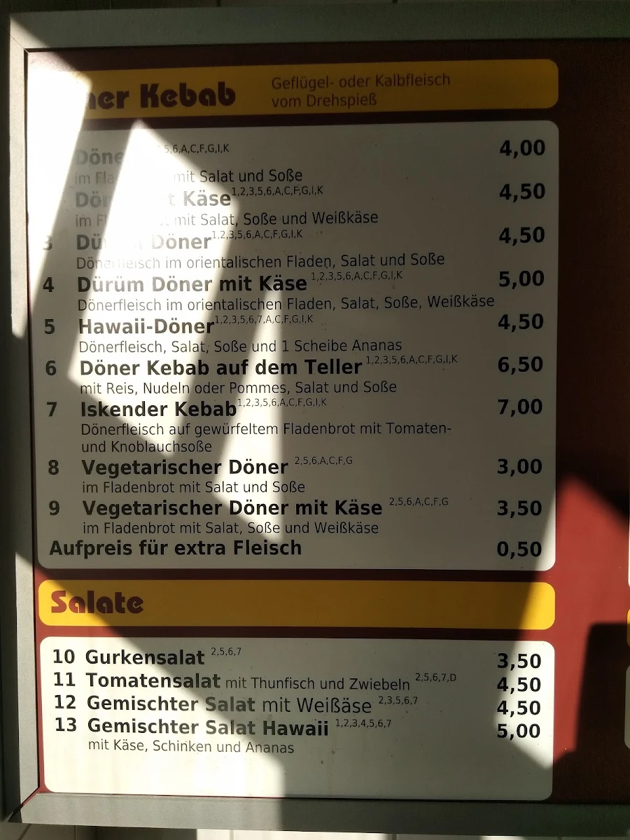 Speisekarte photo 6