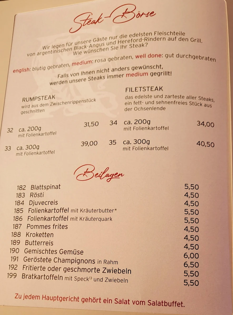 Speisekarte photo 3