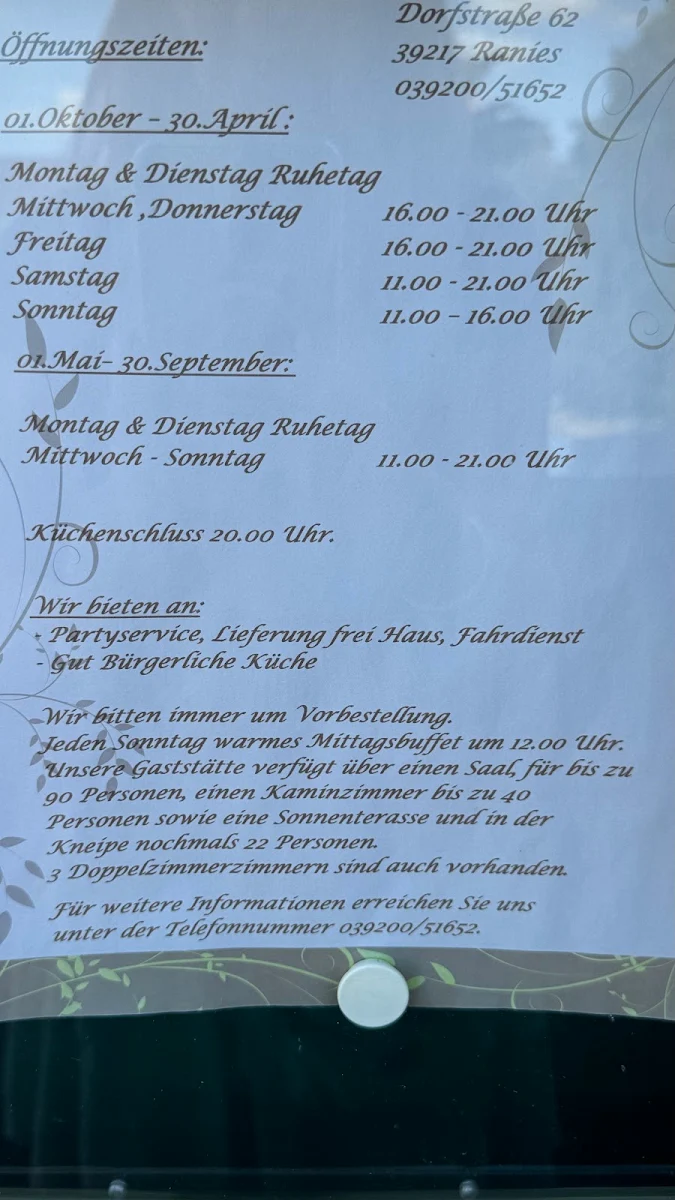 Speisekarte photo 1