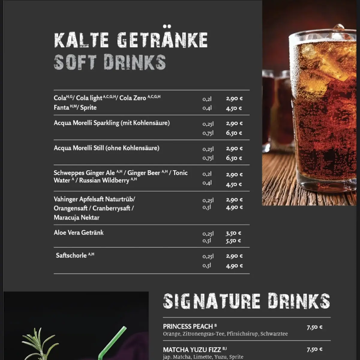 Speisekarte, ChiMi Willich Schiefbahn