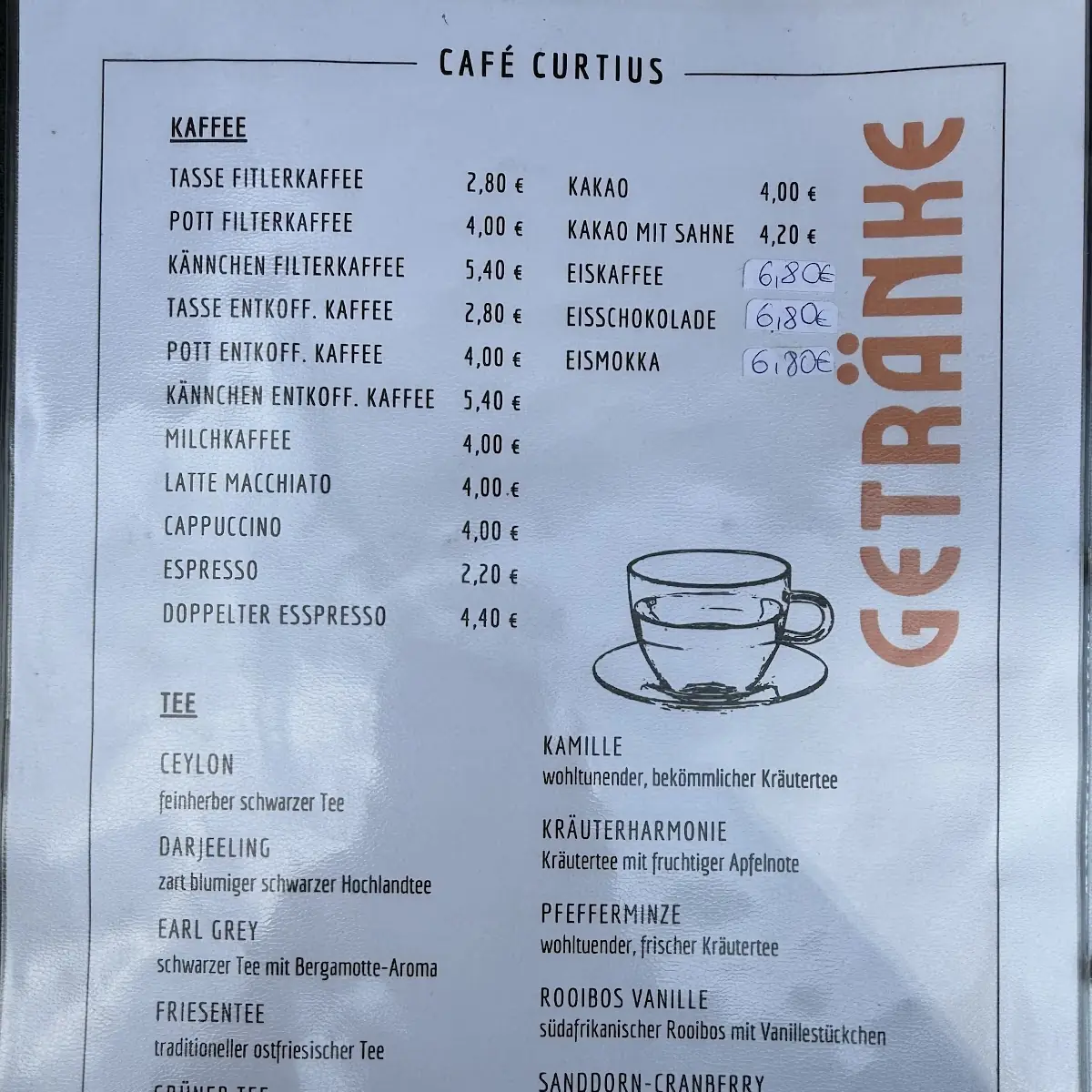 Speisekarte photo 1