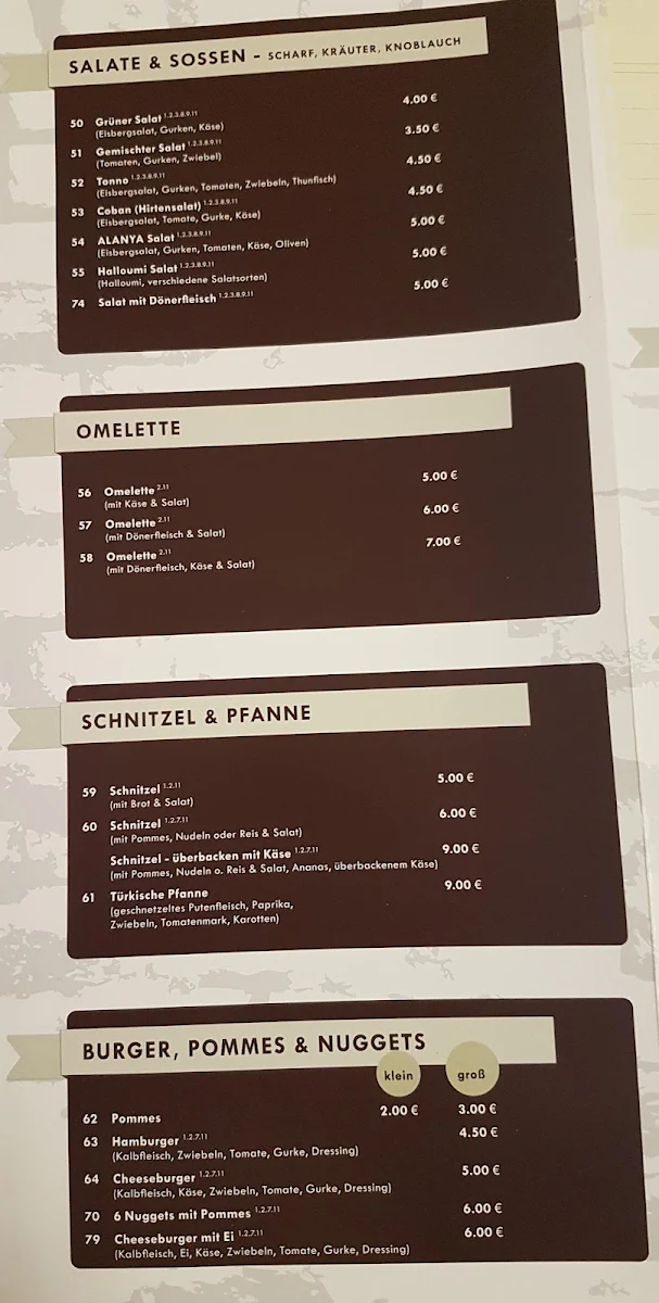 Speisekarte photo 3