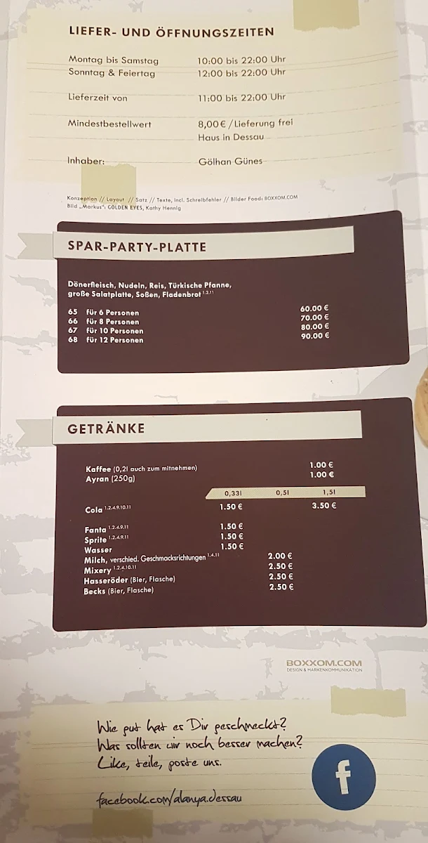 Speisekarte photo 5