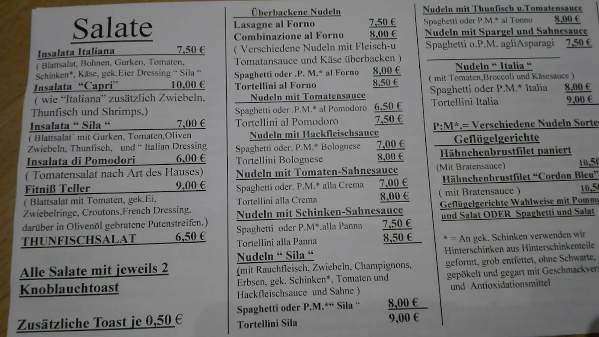 Speisekarte photo 1