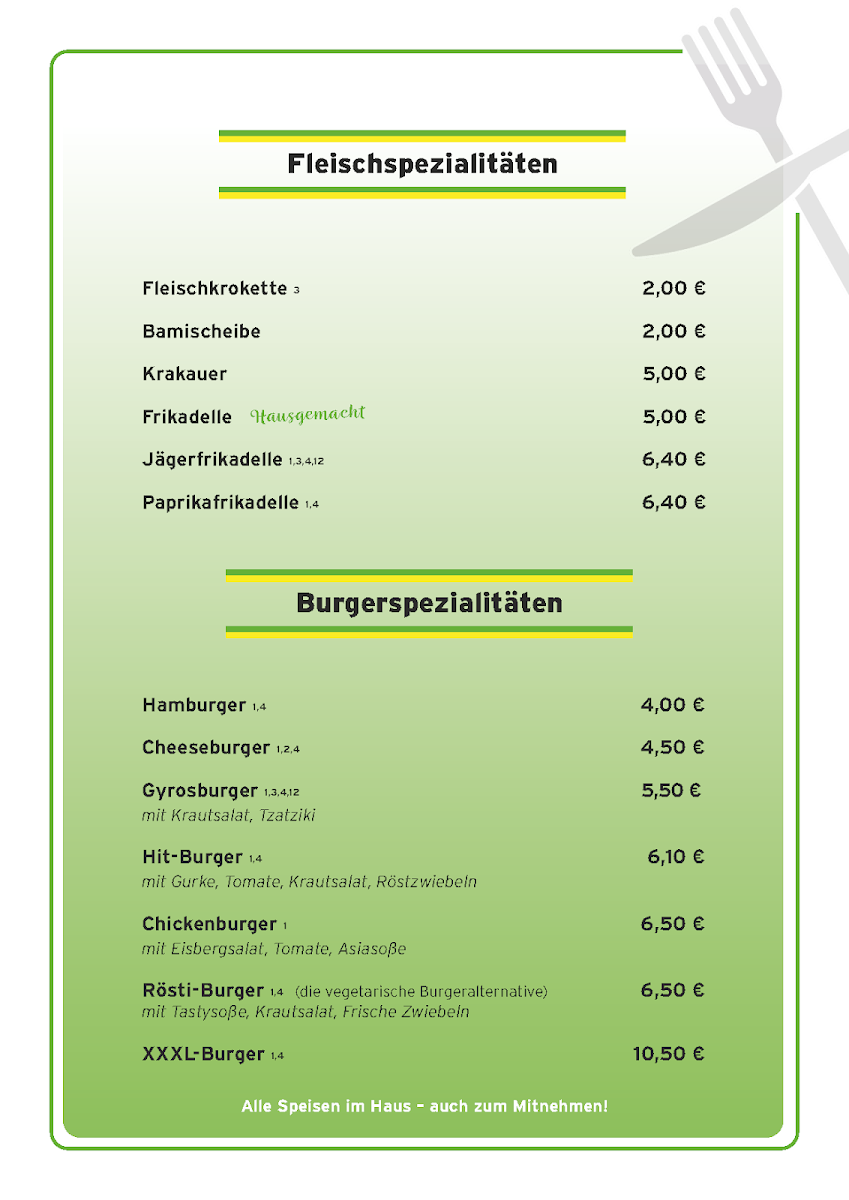 Speisekarte photo 3